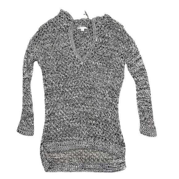 American Eagle Outfitters Open Knit Hooded Swim Cover Up Small S - Picture 2 of 7